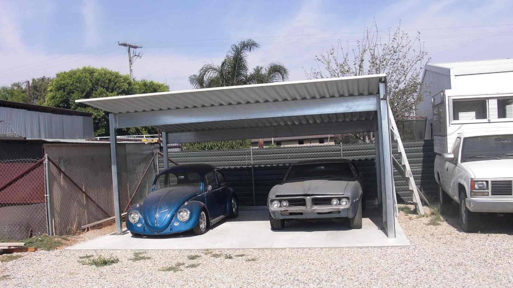 2 Car Metal Carport