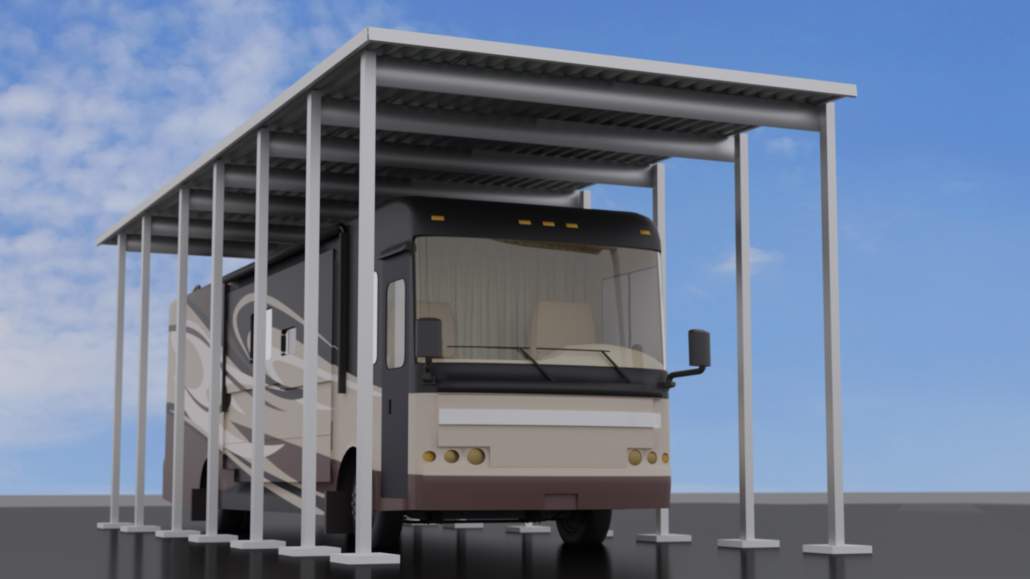 Metal RV Carport Kits In California Large Selection Of Kits