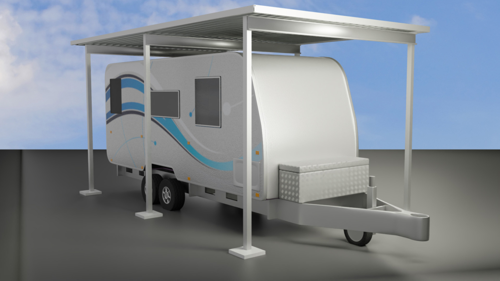 Metal RV Carport Kits In California Large Selection Of Kits