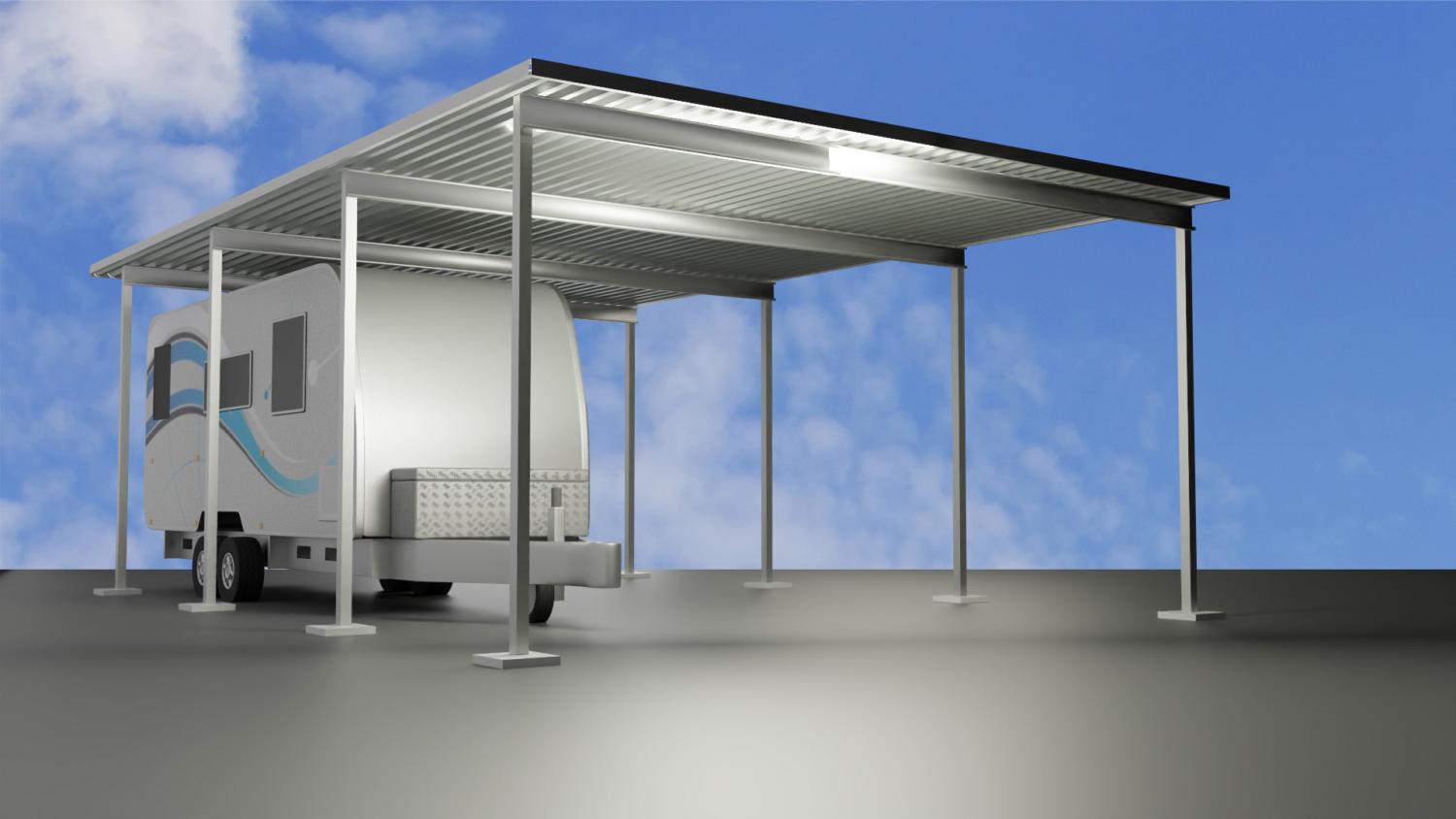 Metal RV Carport Kits In Arizona Wide Variety Of Kits Available